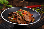干锅牛肉