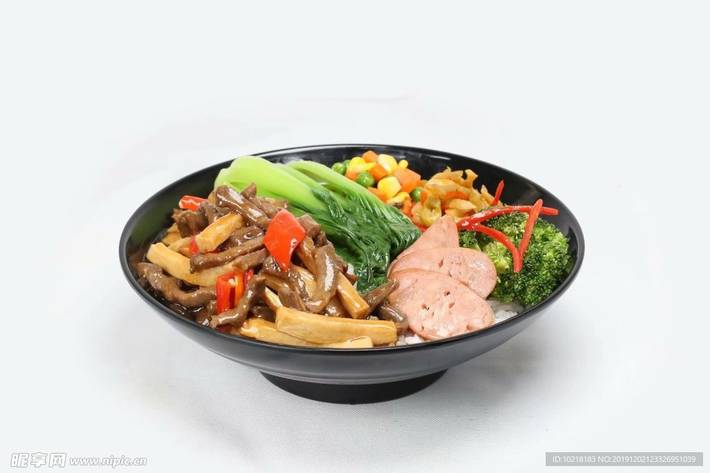 杏鲍菇牛柳盖饭