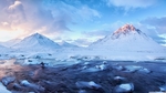山脉雪景雪山风景