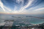 港口港湾远景视觉图