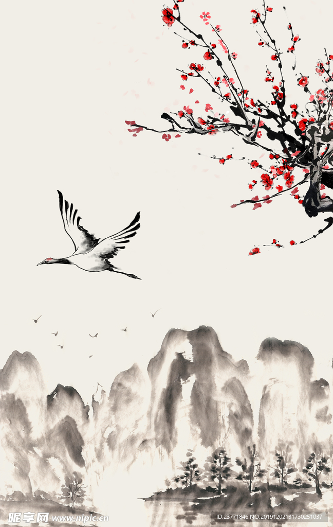 中式背景