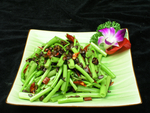 豆豉空心菜梗
