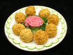 吉利香菜丸子