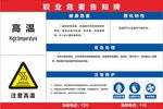 高温职业危害告知牌图片