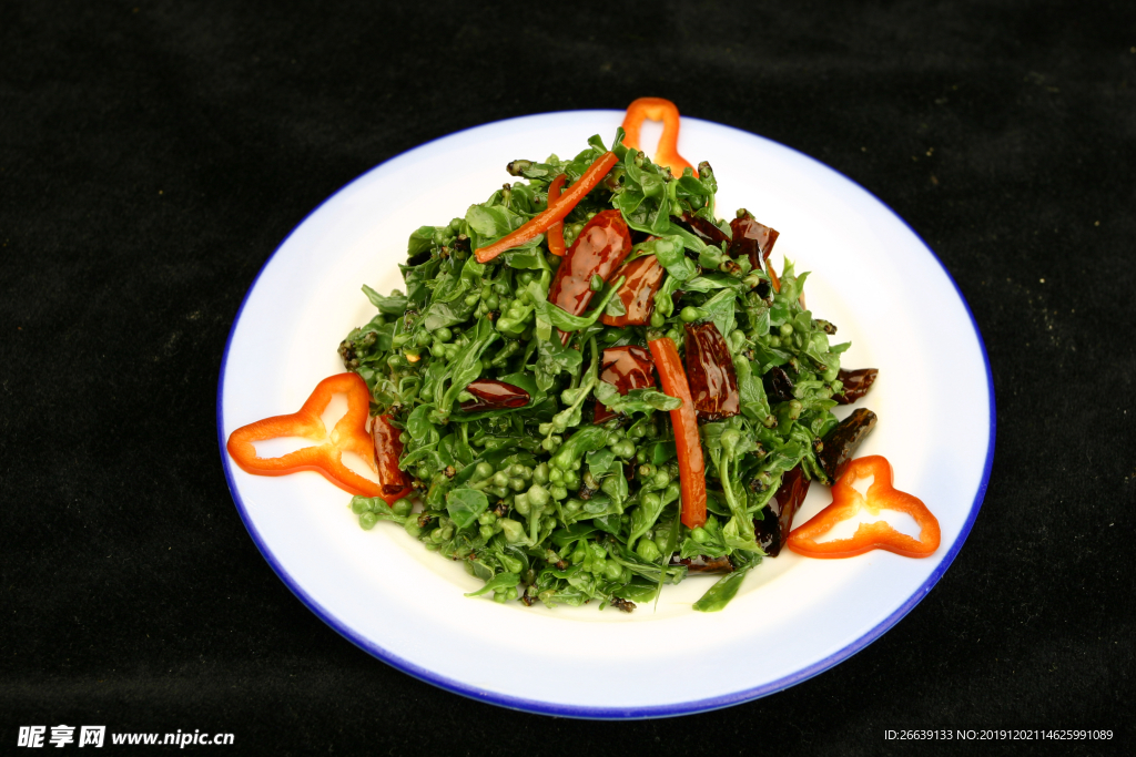 炝拌山野菜