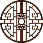 中式古典圆框