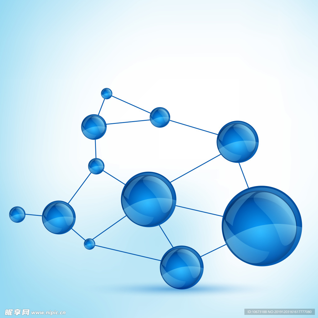 分子背景图片