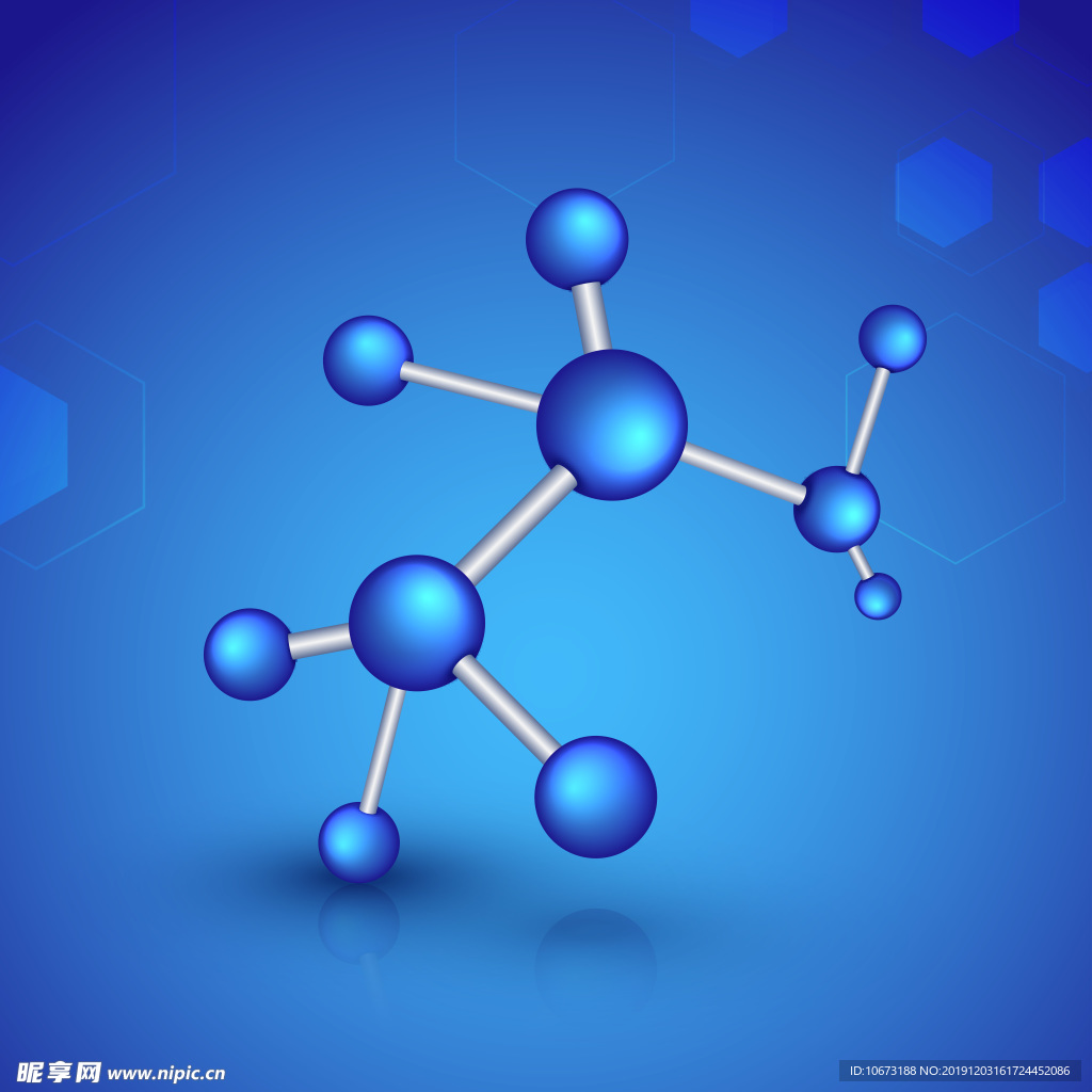 分子背景图片