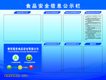 食品安全信息公示栏