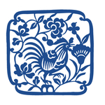 中国风青花瓷花纹图案