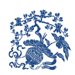中国风青花瓷花纹图案