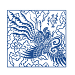 中国风青花瓷花纹图案