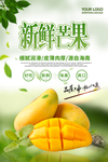 新鲜芒果海报设计