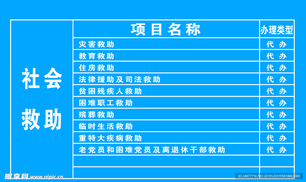 便民服务 代办站 吊牌 PSD