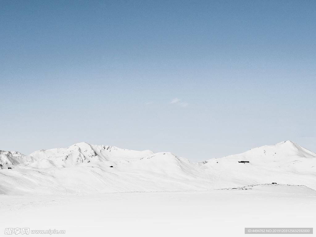 雪 雪山 风景 白茫茫 冬天