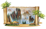 风景如画
