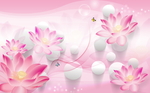红色花卉