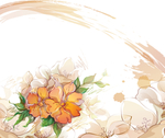 淡雅花卉