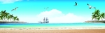 大海沙滩