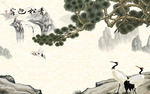 青松迎客