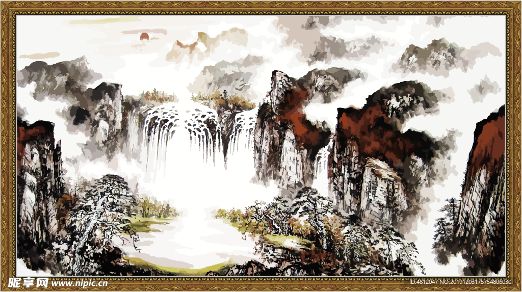 山水画