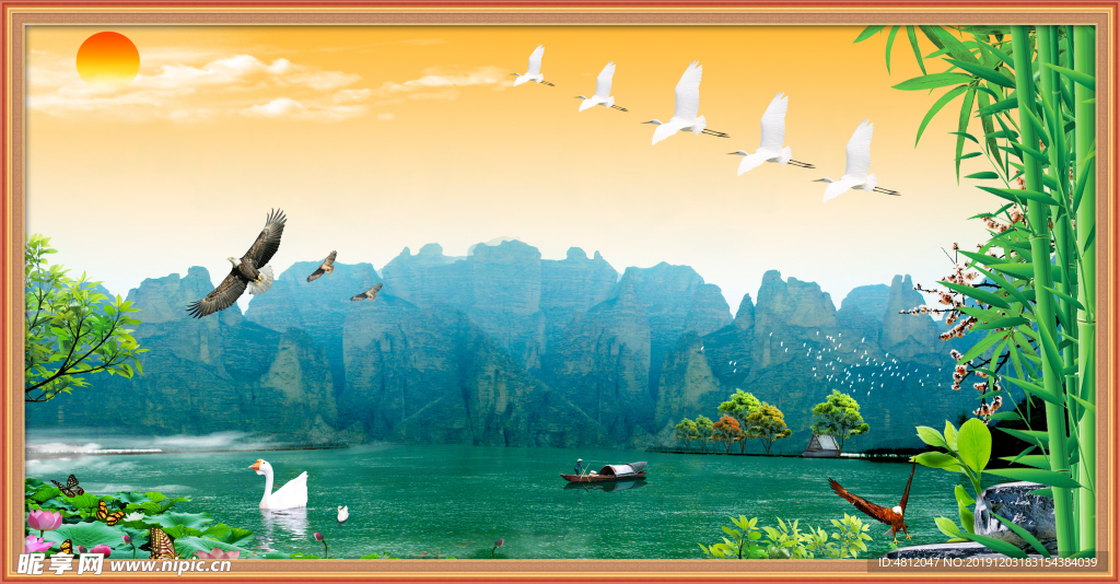 山水画