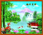 山水画
