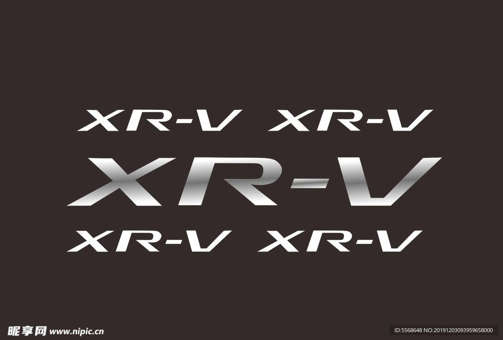 XR-V东风本田车标