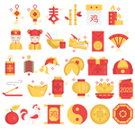 30枚新年图标