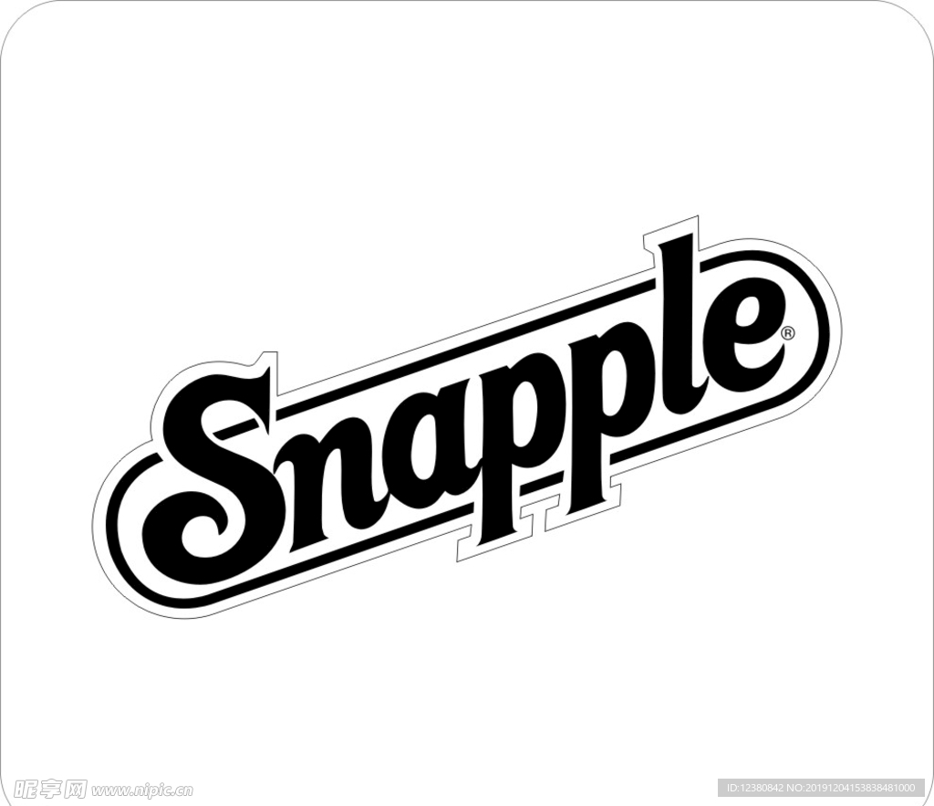 snapple标志
