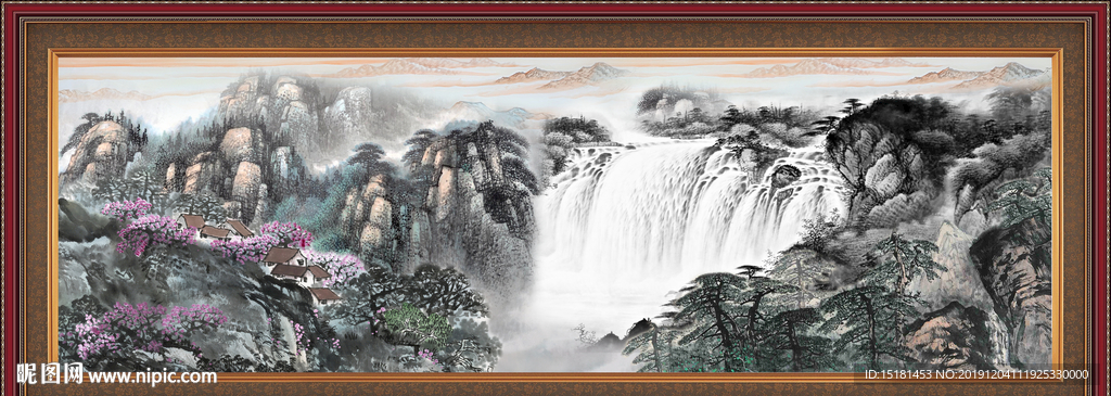 国画山水