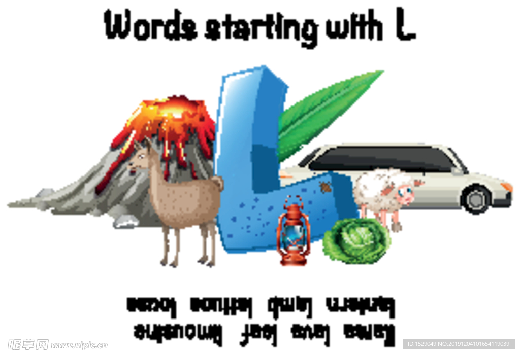 英语拼字卡片