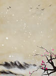 冬天背景