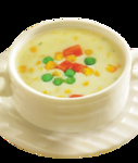 美食鸡丁浓汤