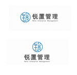 锐置甲骨文变形logo设计