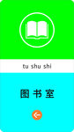图书室门牌