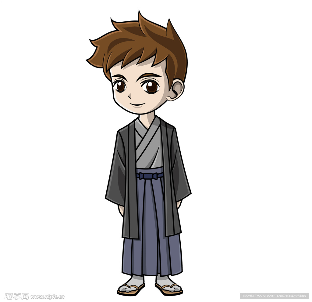 和服男人