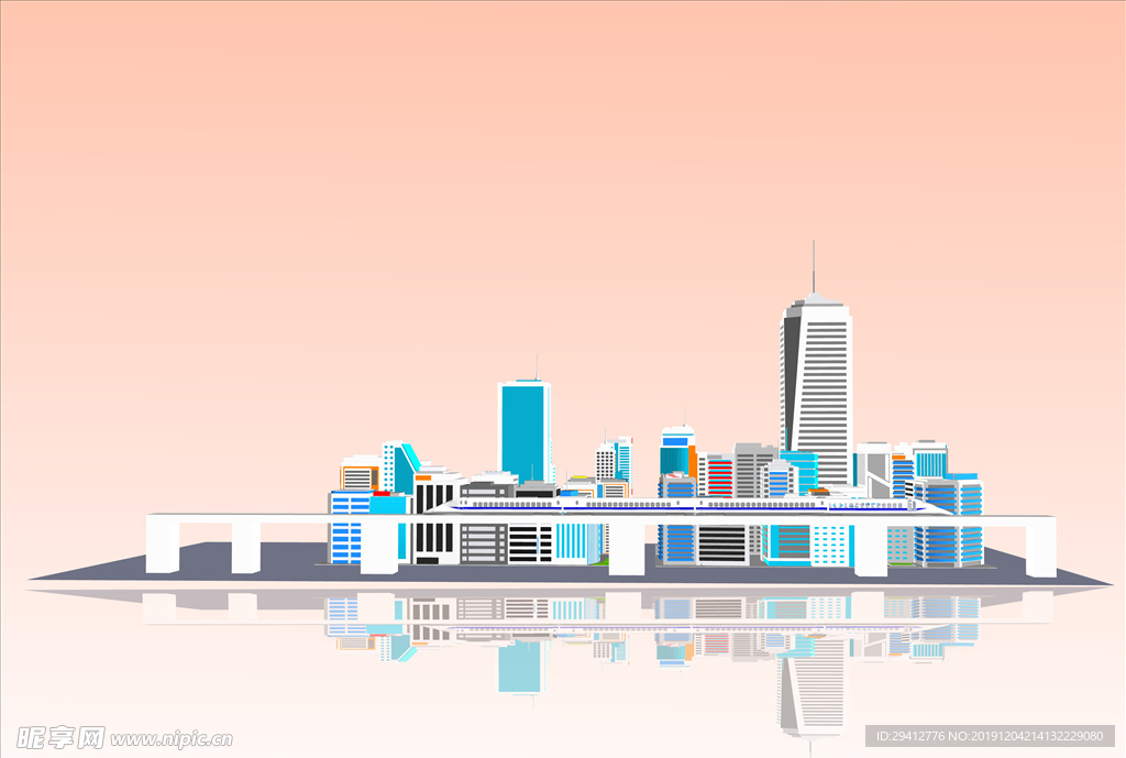 城市插画