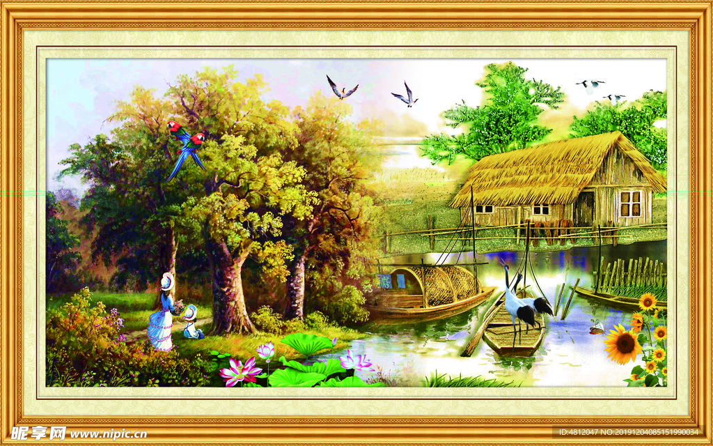 风景油画