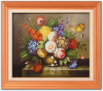 花卉静物油画