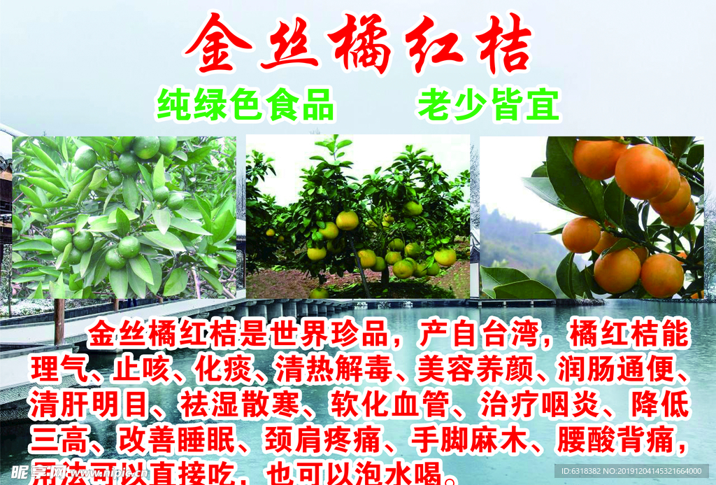 金丝橘红桔