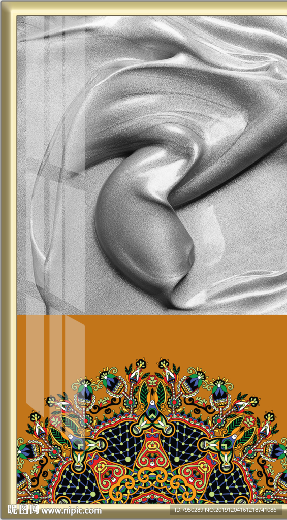 现代装饰画 玄关挂