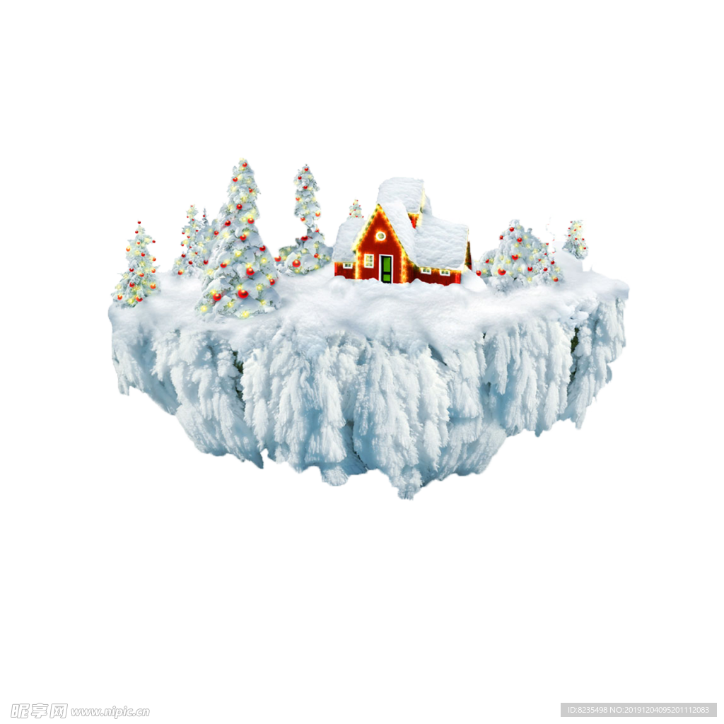 圣诞冰雪屋