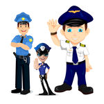 卡通警察