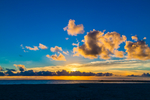 海上夕阳美景