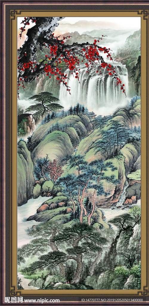 国画梅花