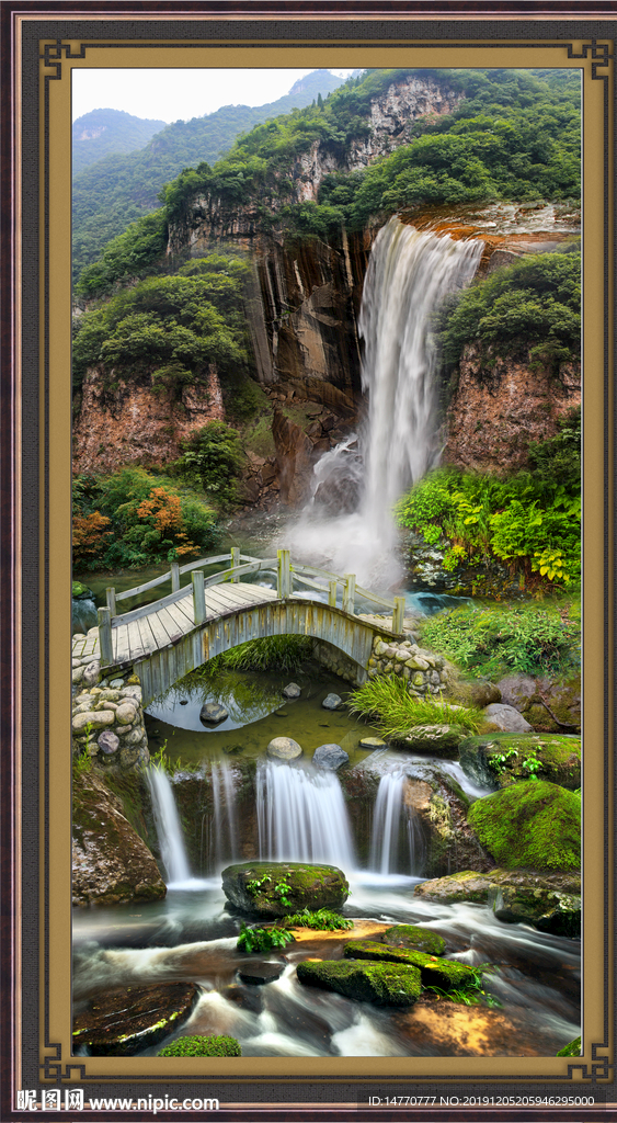山水画 水