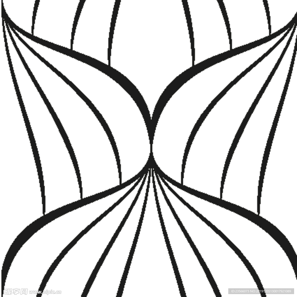 简约纯色花纹图案