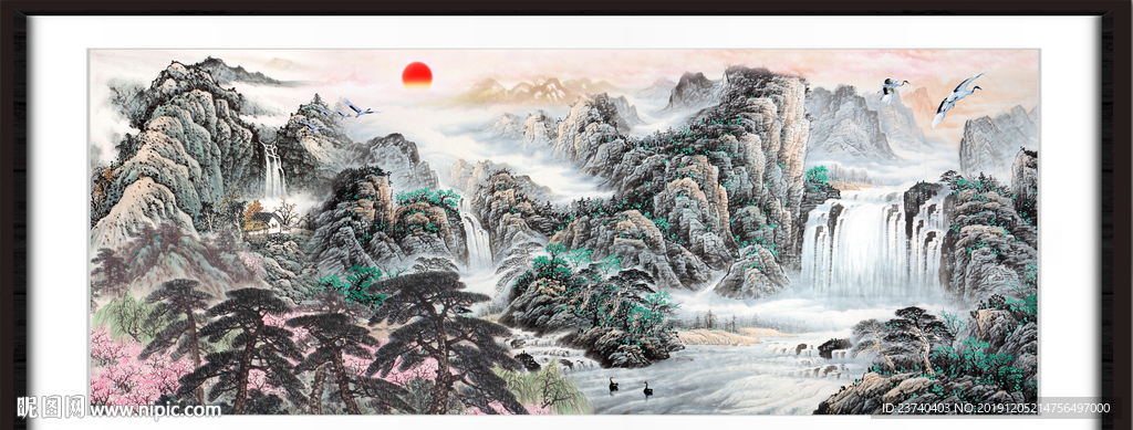 国画山水