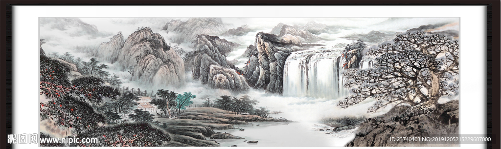 国画山水